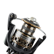 Load image into Gallery viewer, GOLD SHARK Spinning Reel by Mojo Tackle w/Metal Spool 5.2:1/4.7:1 13BB Ball Bearings  Fishing Reel BK3000-5000
