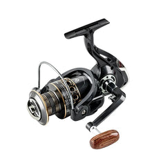 Load image into Gallery viewer, GOLD SHARK Spinning Reel by Mojo Tackle w/Metal Spool 5.2:1/4.7:1 13BB Ball Bearings  Fishing Reel BK3000-5000