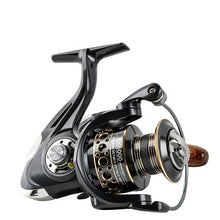 Load image into Gallery viewer, GOLD SHARK Spinning Reel by Mojo Tackle w/Metal Spool 5.2:1/4.7:1 13BB Ball Bearings  Fishing Reel BK3000-5000