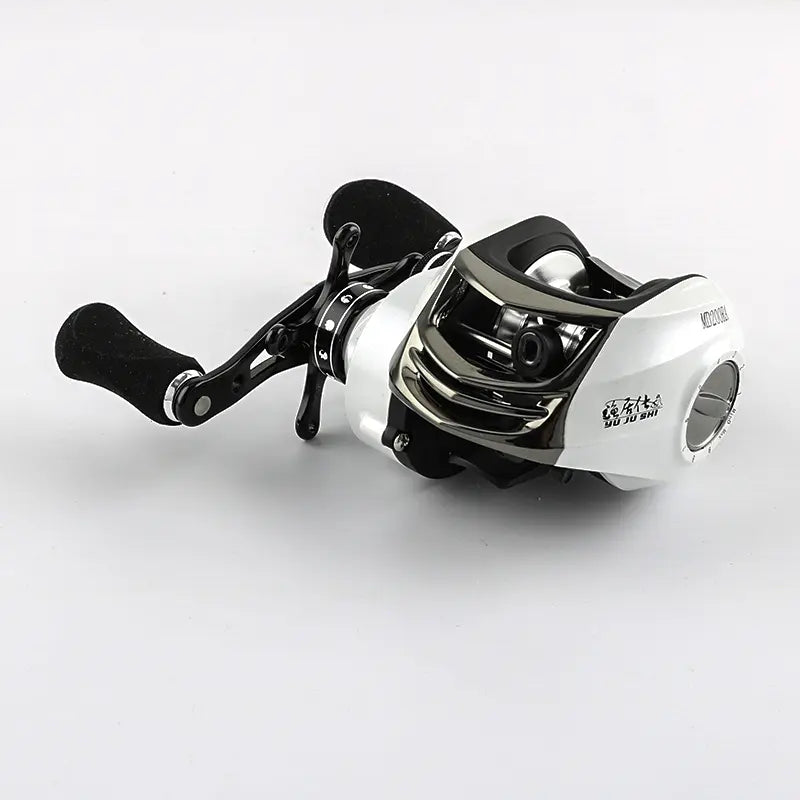 baitcasting reel magnetic FJORD White Coted Magnetic Breaking System Fishing reel 14+1BB 6.3:1 D – MOJO TACKLE CO