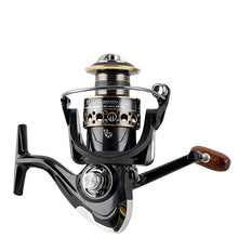 Load image into Gallery viewer, GOLD SHARK Spinning Reel by Mojo Tackle w/Metal Spool 5.2:1/4.7:1 13BB Ball Bearings  Fishing Reel BK3000-5000