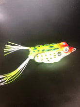 Load image into Gallery viewer, Top Water Frogs 8 colors and 3 sizes