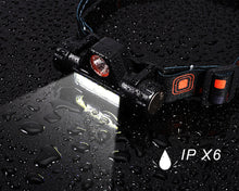 Load image into Gallery viewer, Waterproof LED headlamp