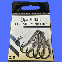 Load image into Gallery viewer, SAMURAI LIVE SHRIMP HOOKS
