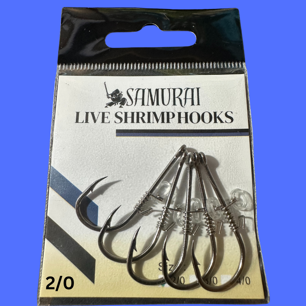 SAMURAI LIVE SHRIMP HOOKS