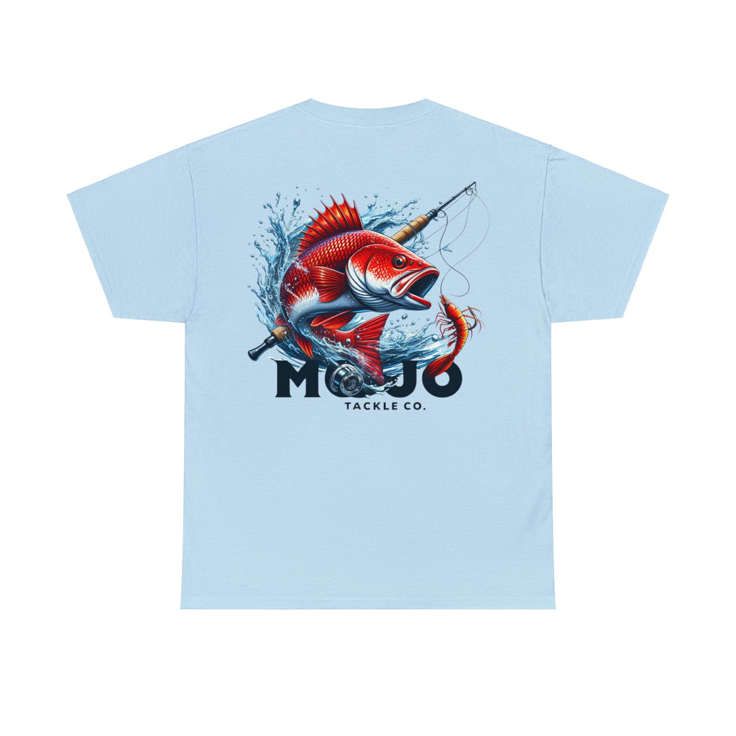 RED CHASING SHRIMP  Heavy Cotton Tee