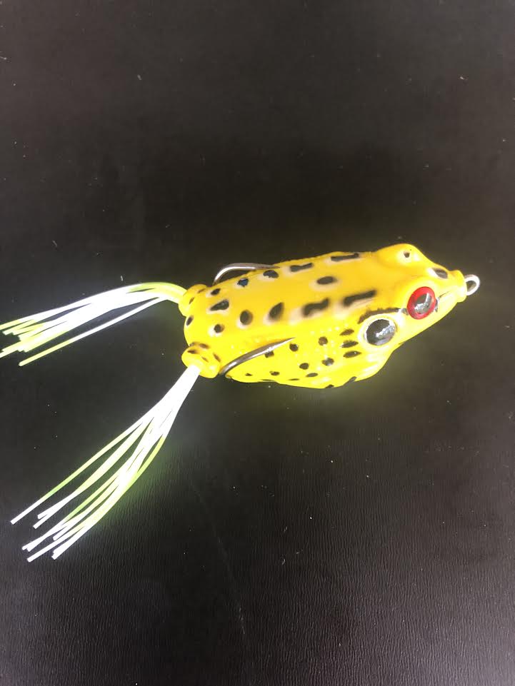 Top Water Frogs 8 colors and 3 sizes
