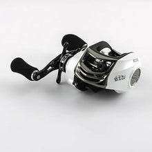 Load image into Gallery viewer, FJORD  White Coted Magnetic Breaking System Fishing reel 14+1BB 6.3:1 Drag Power 7-8kg Baitcasting Fishing Reel
