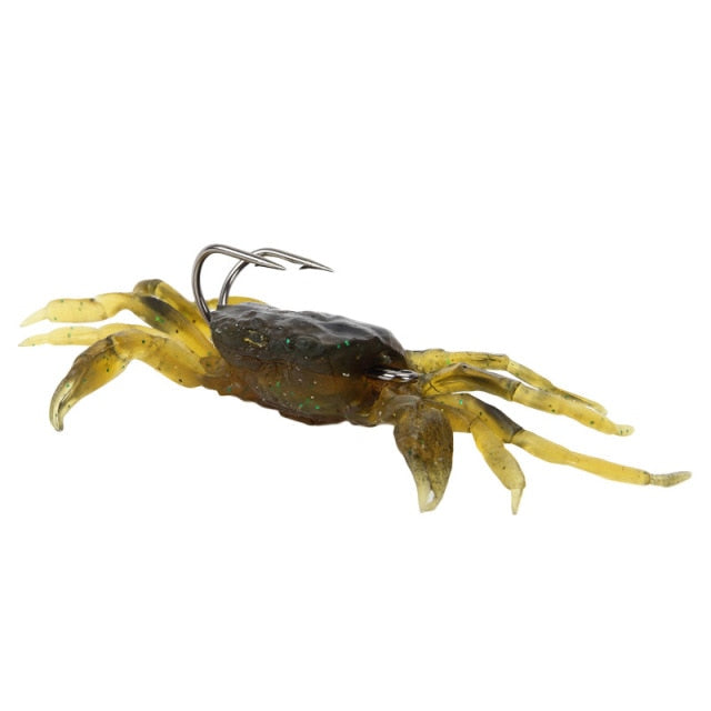 8cm Soft Crab Lure Bait Aritificial Crab With Treble Hook Mix Colour  Order6625235 From Zx8z, $11.27